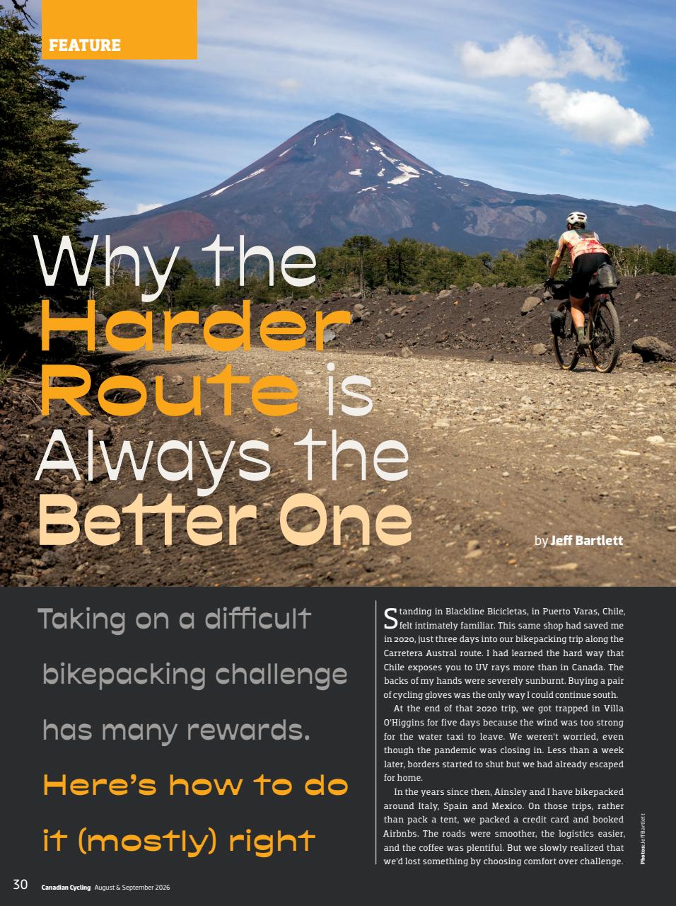 Canadian Cycling Magazine Preview Pages