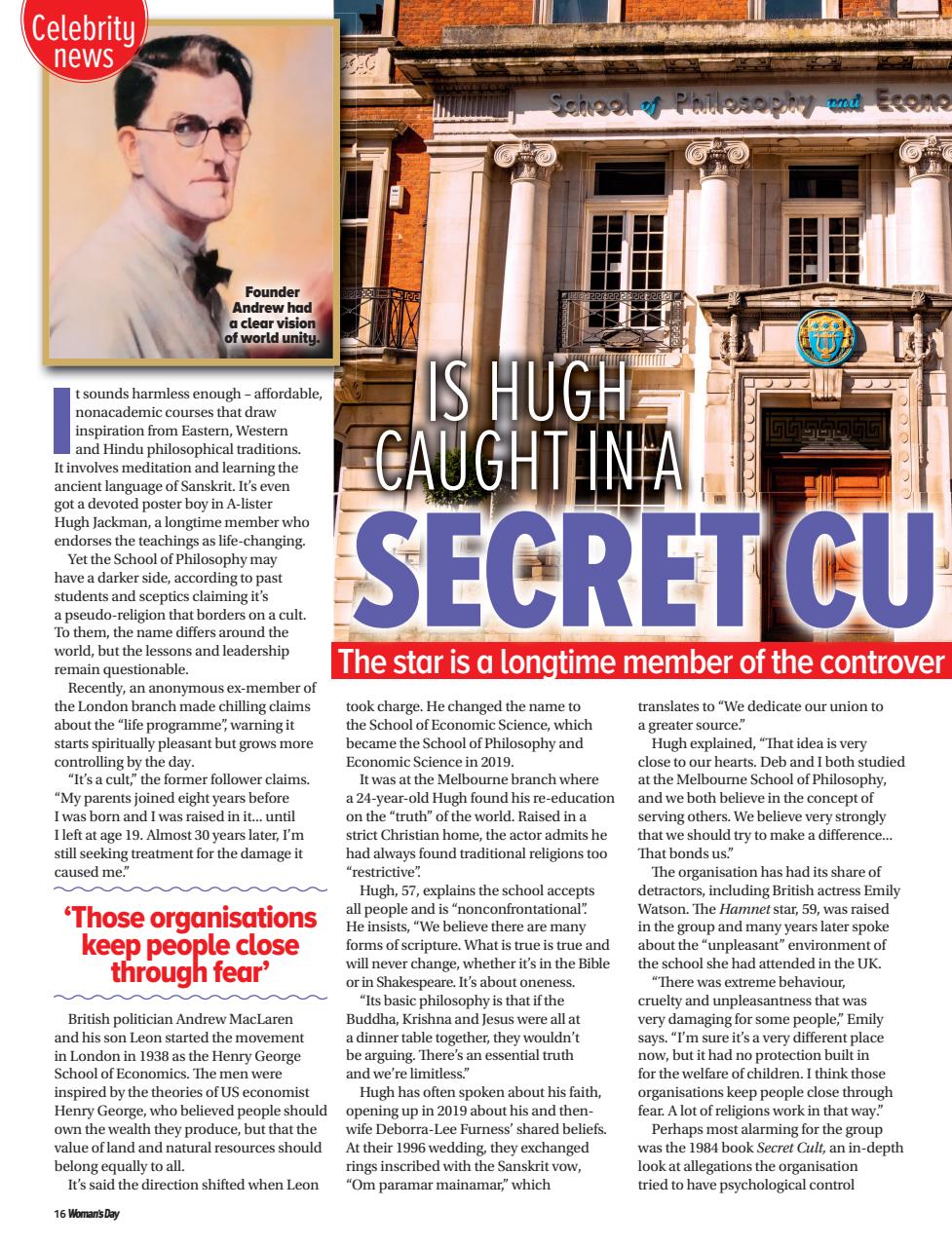 Woman's Day NZ Preview Pages