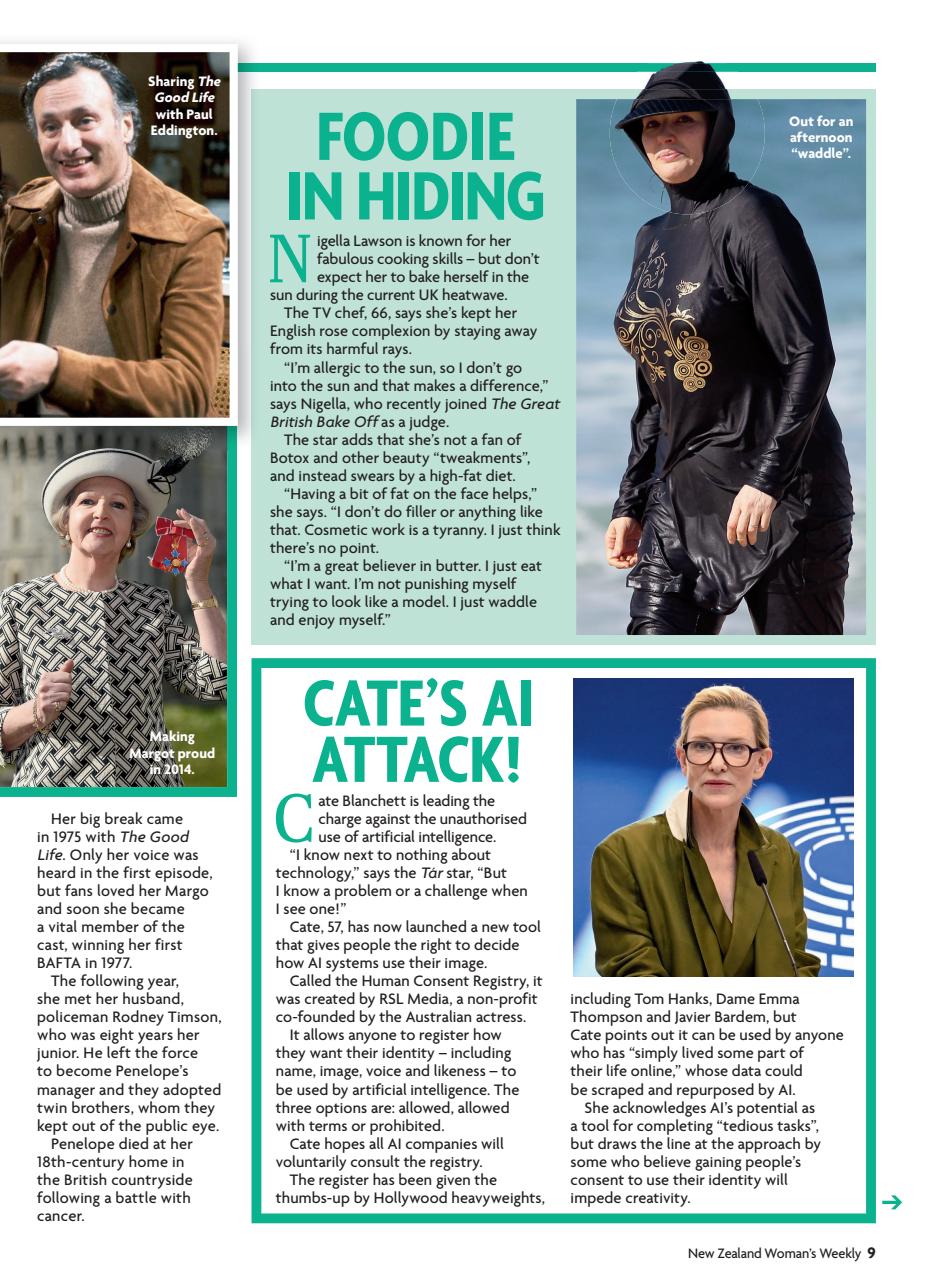NZ Woman's Weekly Preview Pages