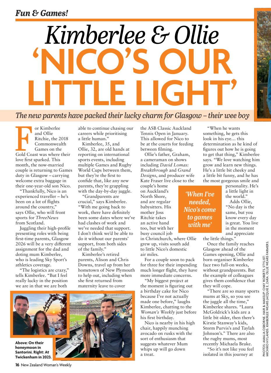 NZ Woman's Weekly Preview Pages