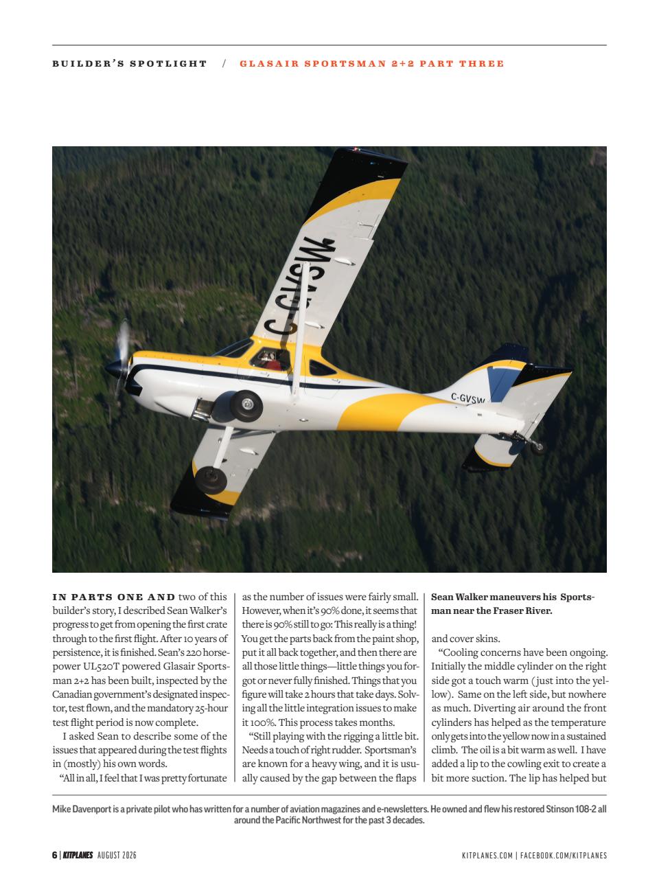 Kitplanes Preview Pages