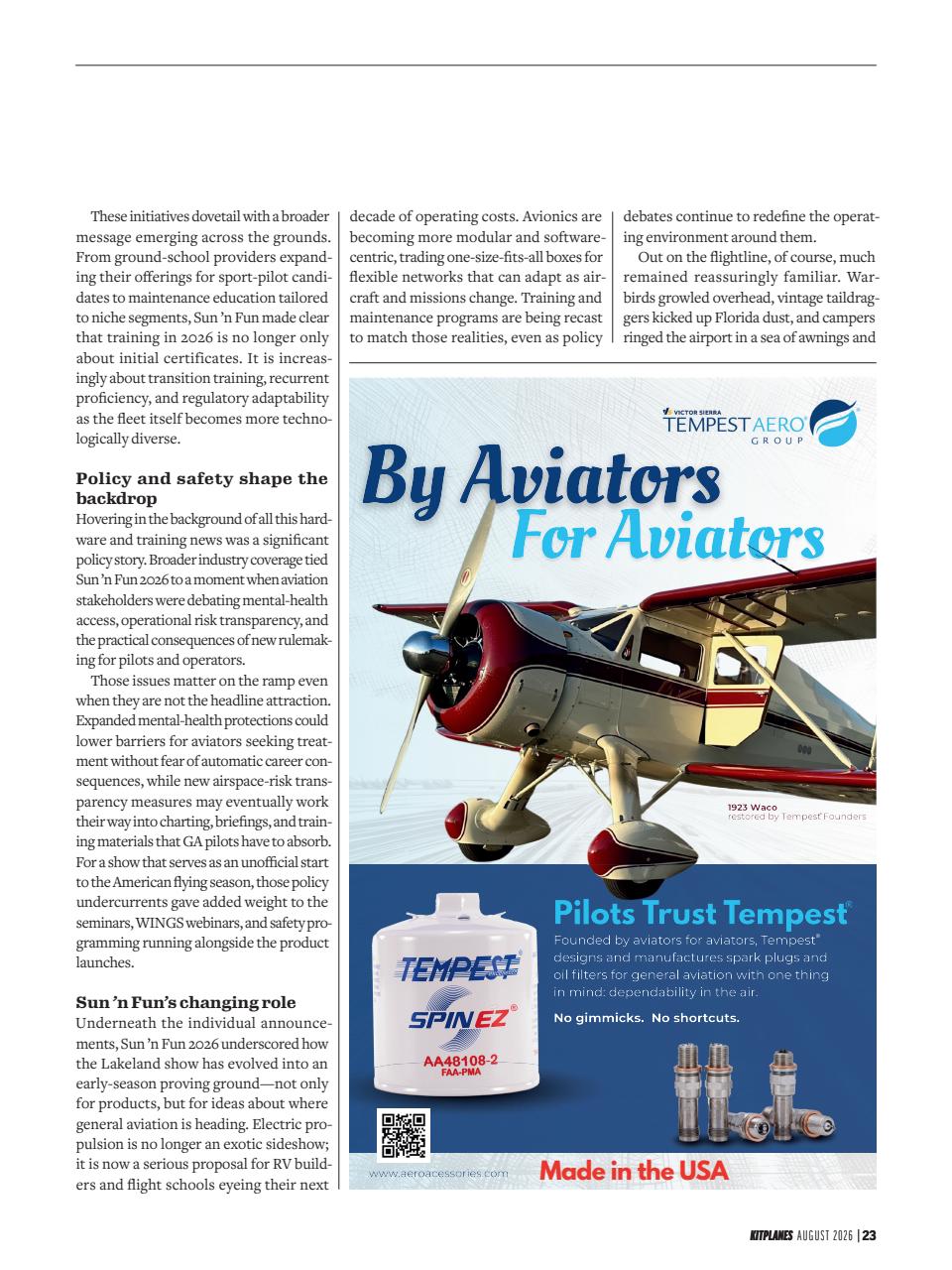 Kitplanes Preview Pages