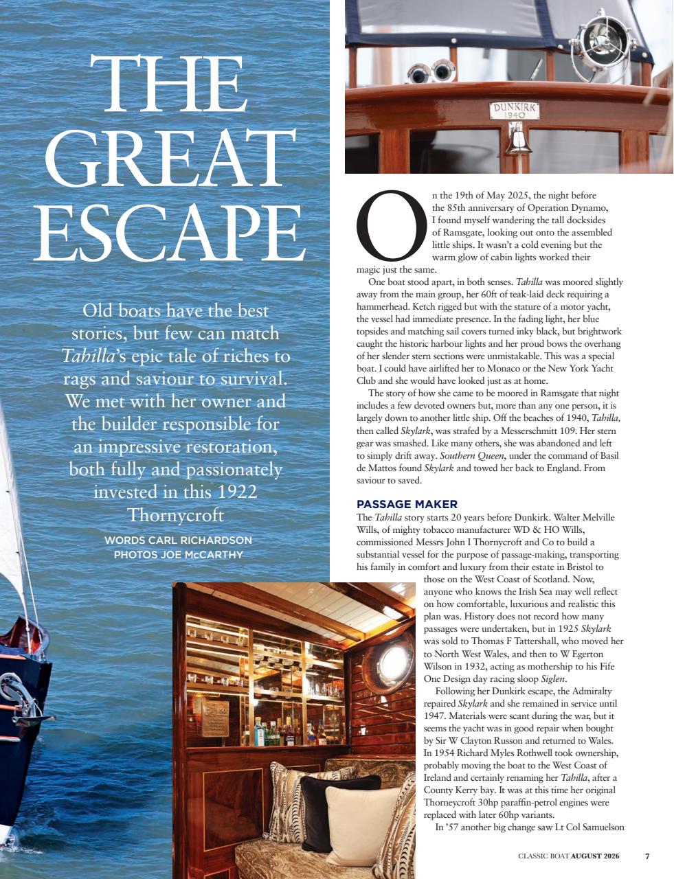 Classic Boat Preview Pages