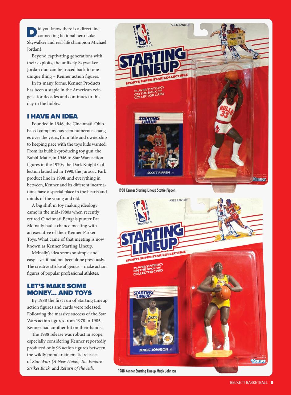 Beckett Basketball Magazine Preview Pages