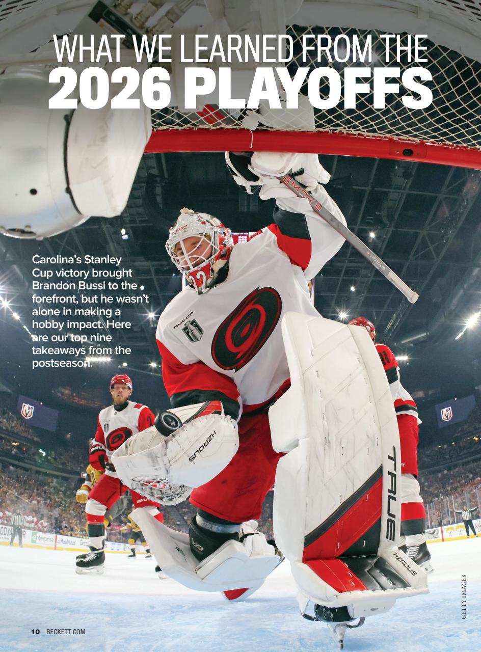 Beckett Hockey Magazine Preview Pages