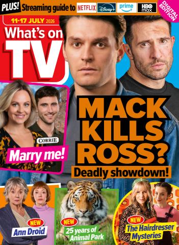 What's on TV issue 11 Jul 2026