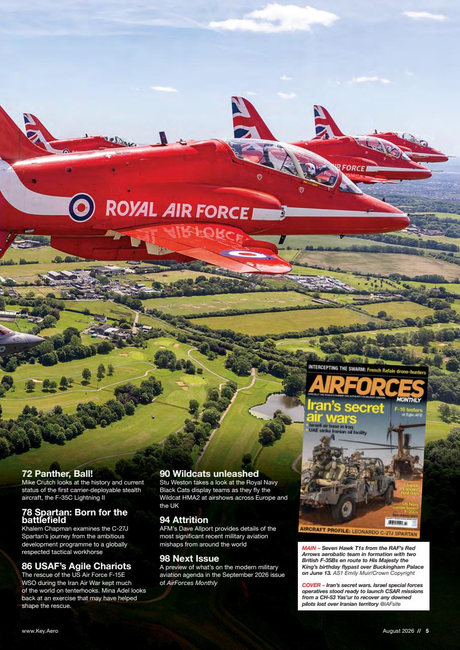 AirForces Monthly Preview Pages
