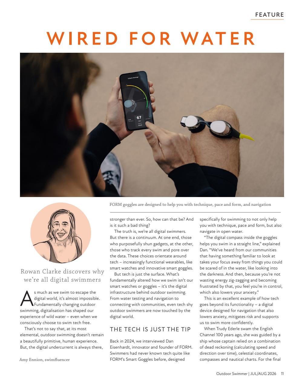Outdoor Swimmer Preview Pages