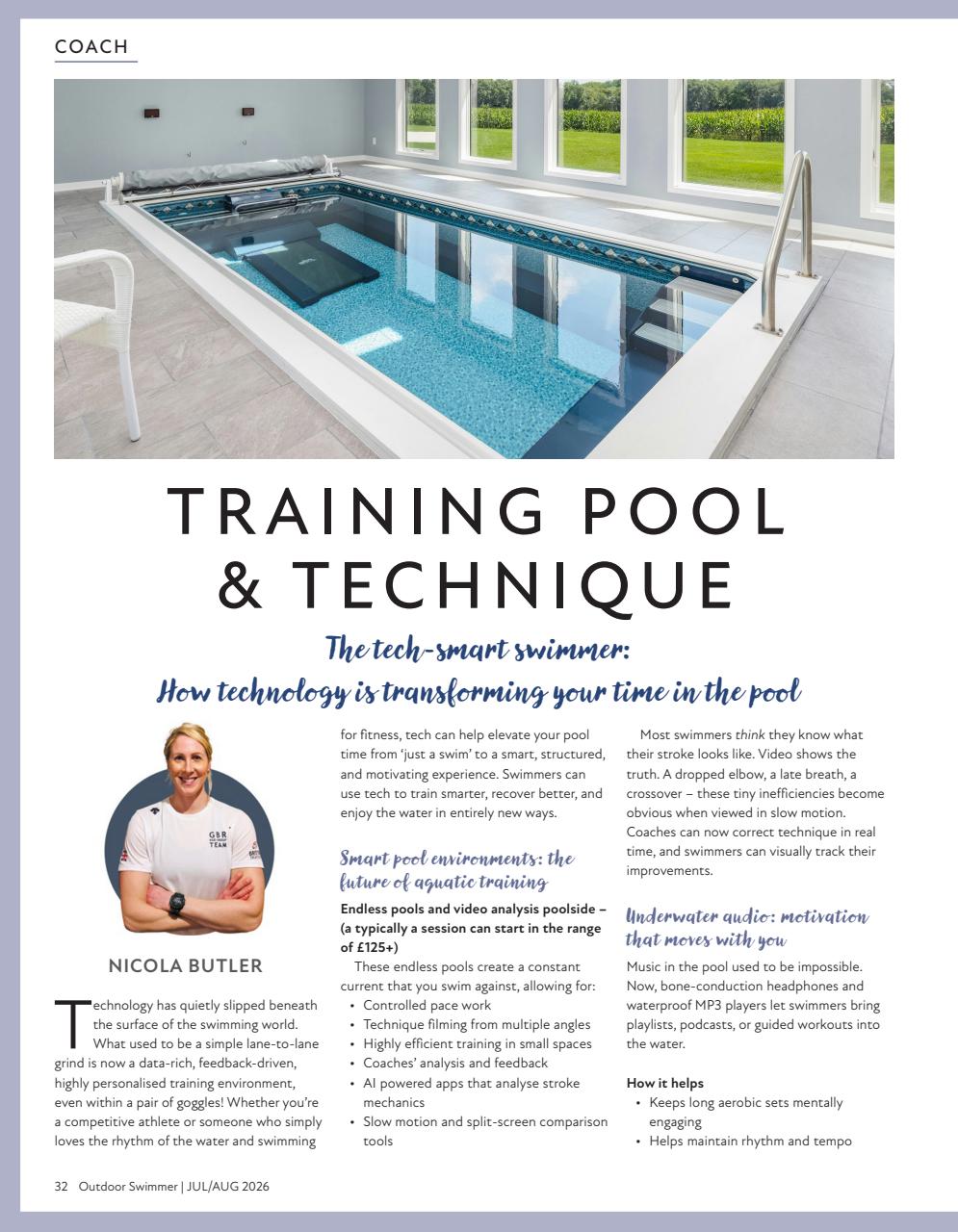 Outdoor Swimmer Preview Pages
