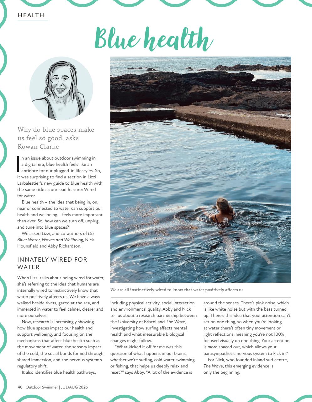 Outdoor Swimmer Preview Pages