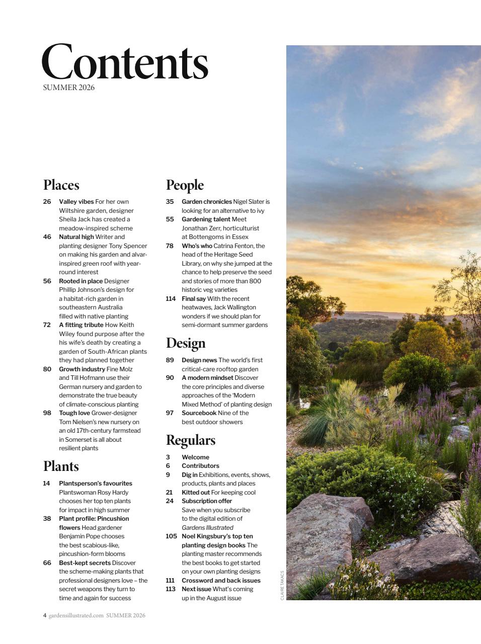 Gardens Illustrated Preview Pages