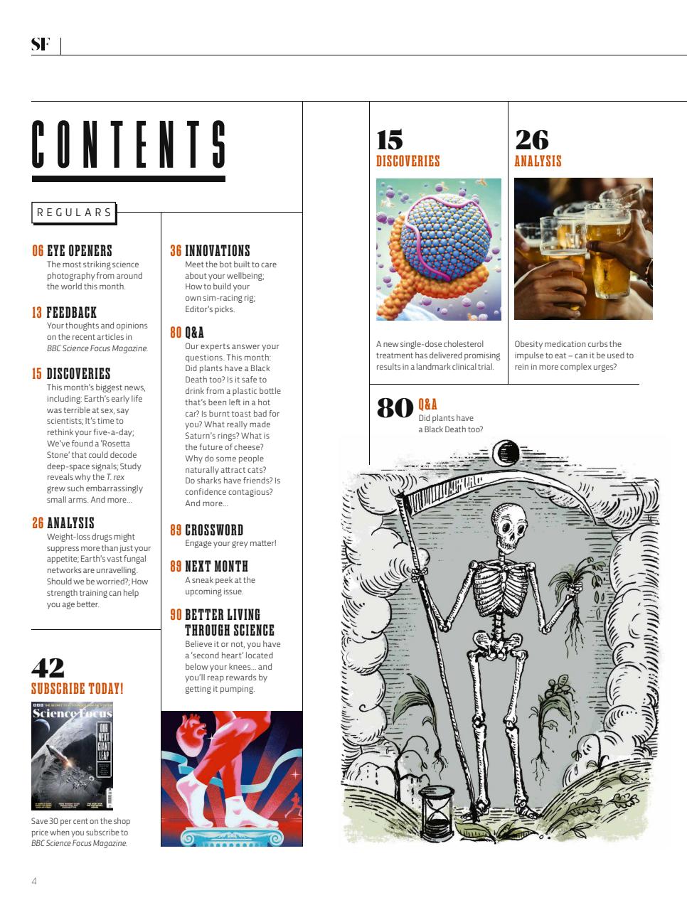 BBC Science Focus Magazine Preview Pages