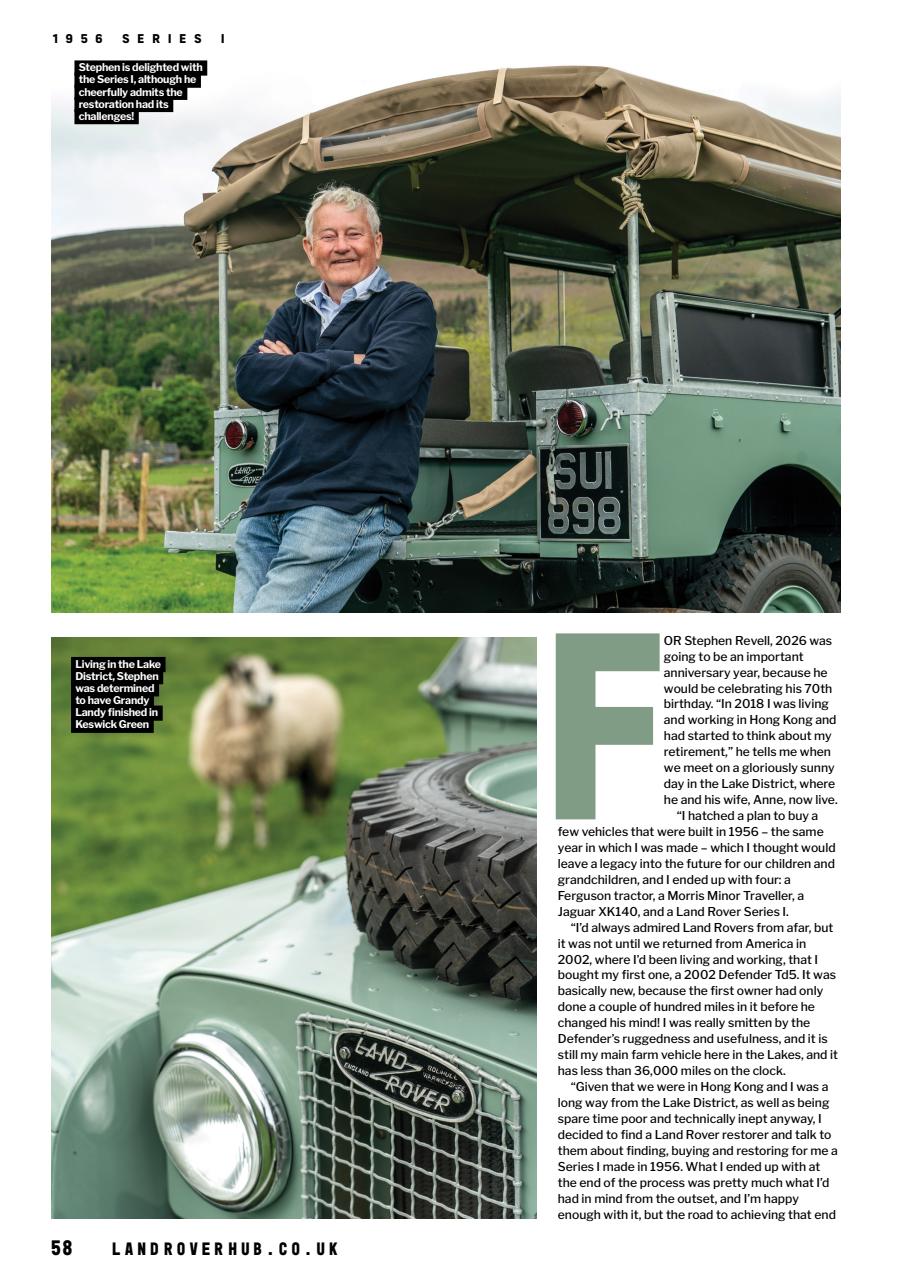 Land Rover Monthly Preview Pages