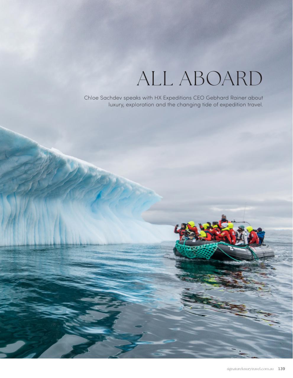 Signature Luxury Travel & Style Preview Pages