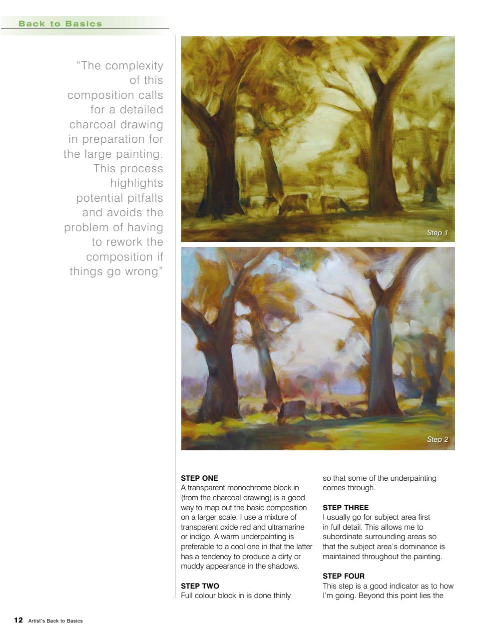 Artists Back to Basics Preview Pages