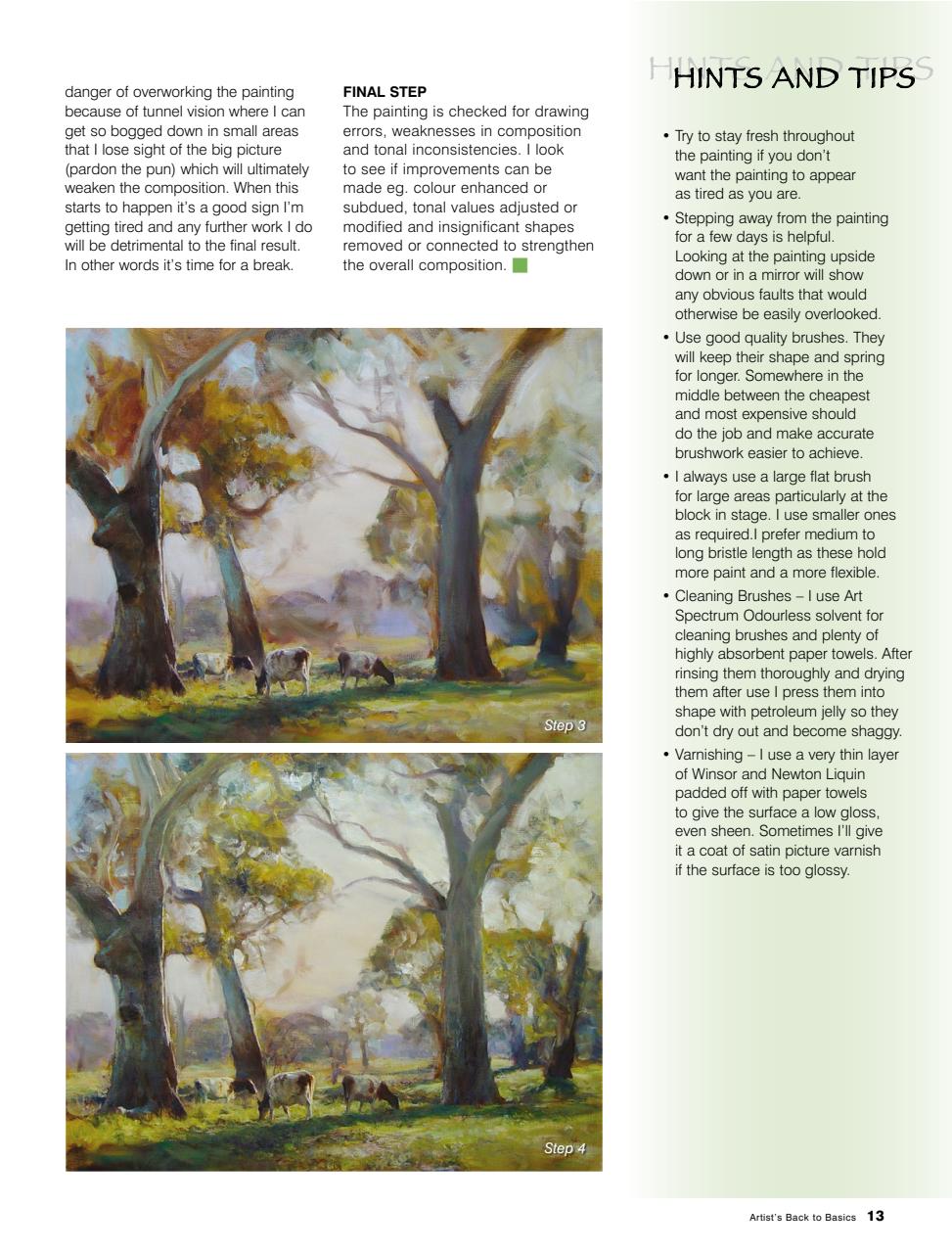 Artists Back to Basics Preview Pages