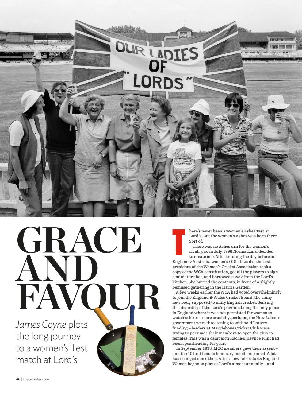 The Cricketer Magazine Preview Pages
