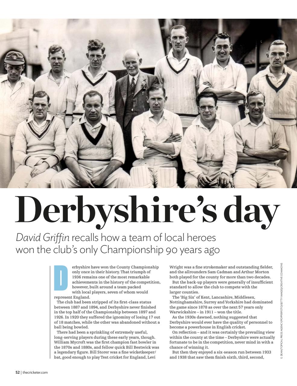 The Cricketer Magazine Preview Pages