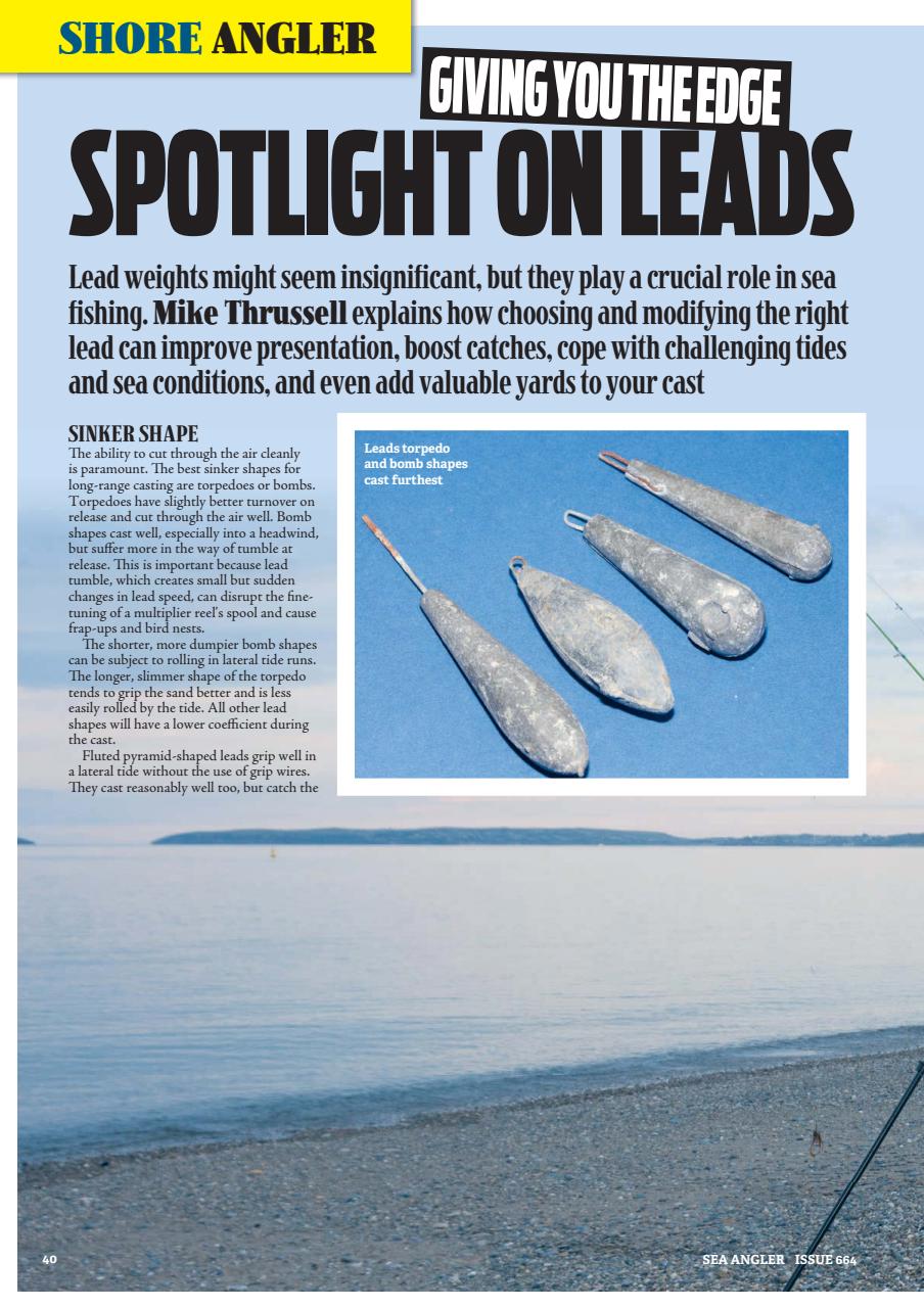 Sea Angler Preview Pages