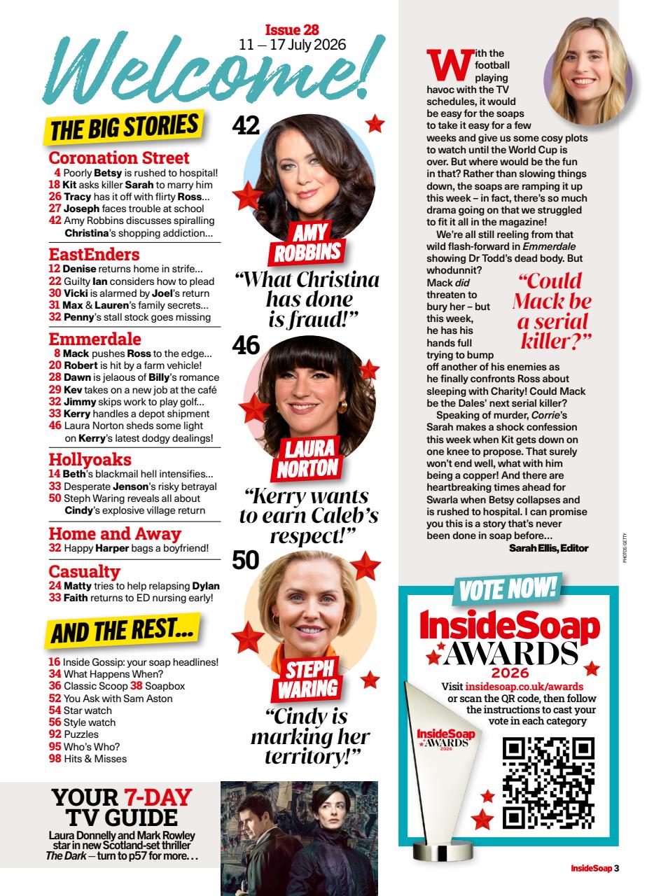 Inside Soap Preview Pages