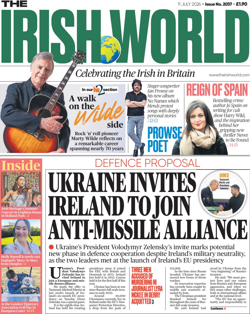 Irish World Preview Pages
