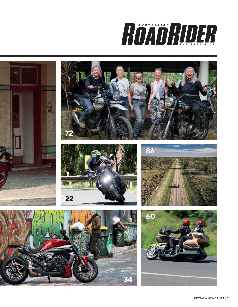 Australian Road Rider Preview Pages