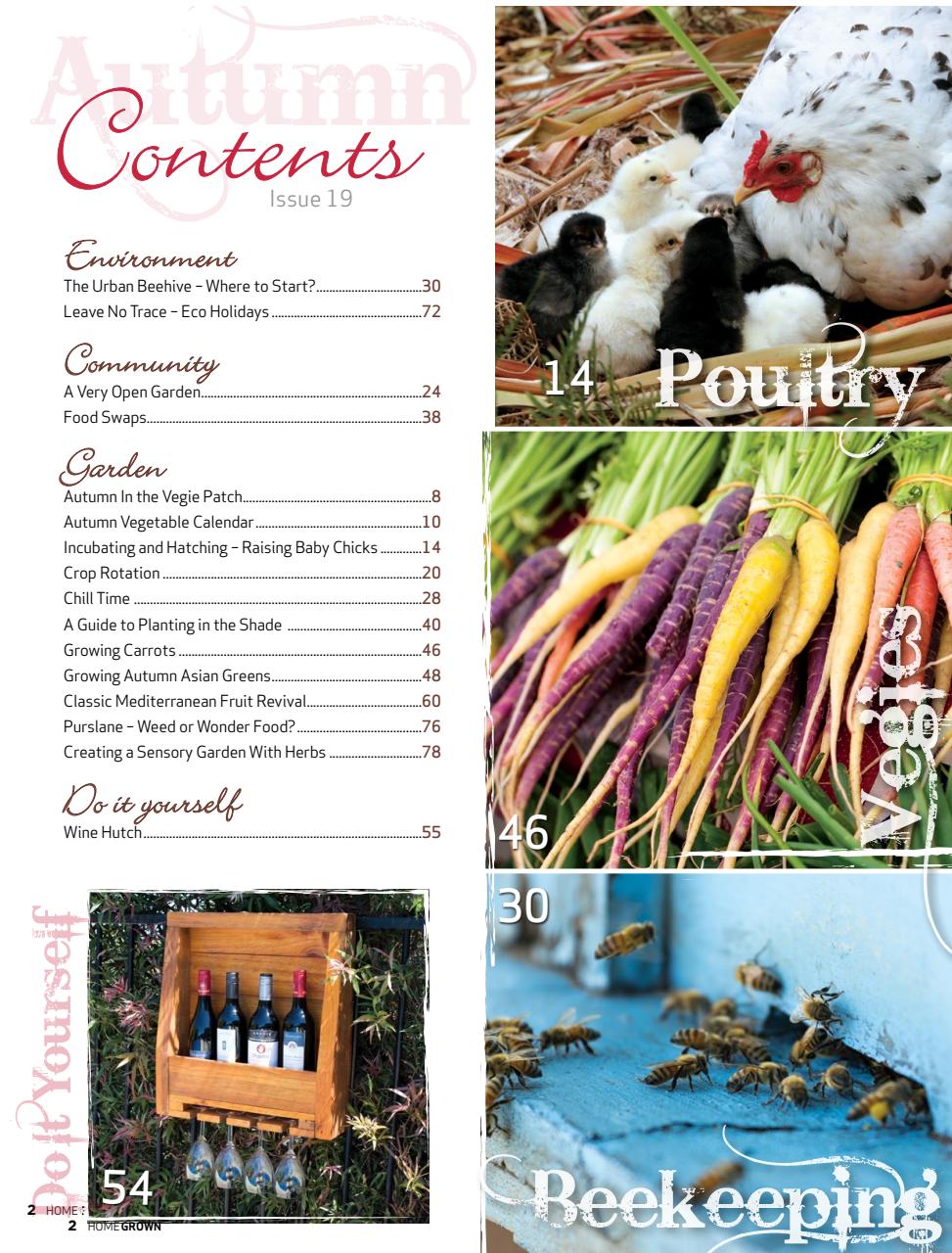 HomeGrown Preview Pages