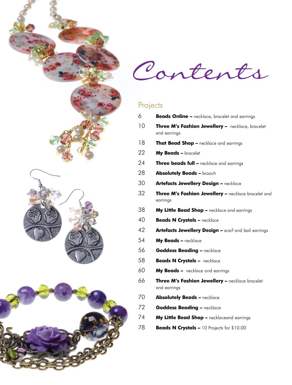 Creative Beading Preview Pages