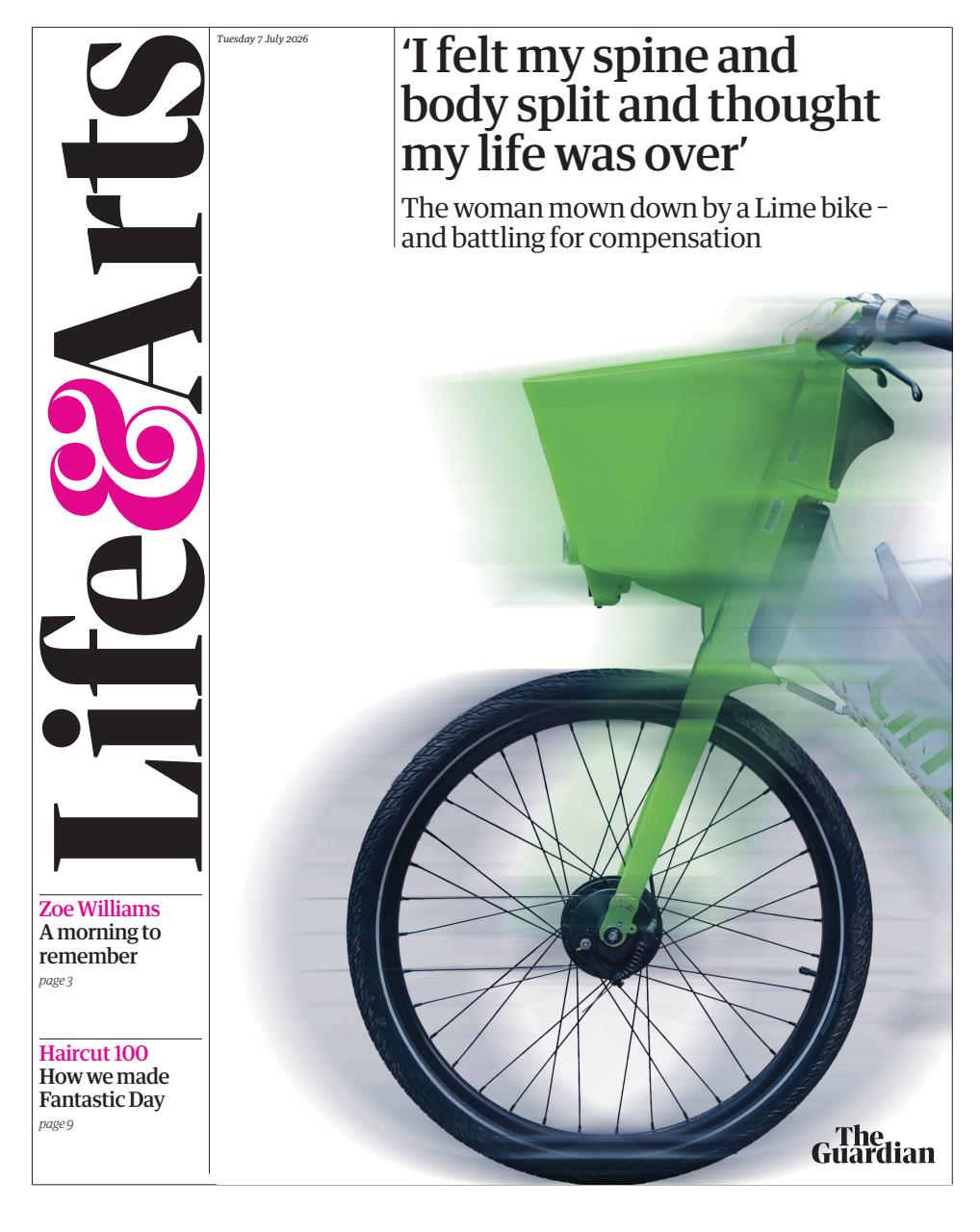 The Guardian Newspaper Preview Pages