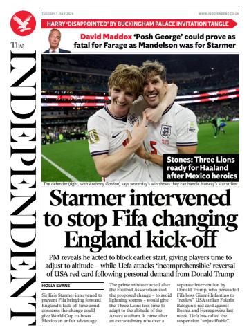 Tuesday, 07 July 2026 issue Tuesday, 07 July 2026
