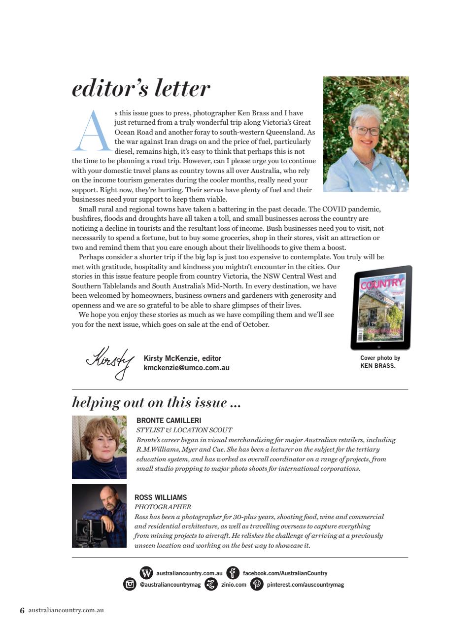 Australian Country Preview Pages