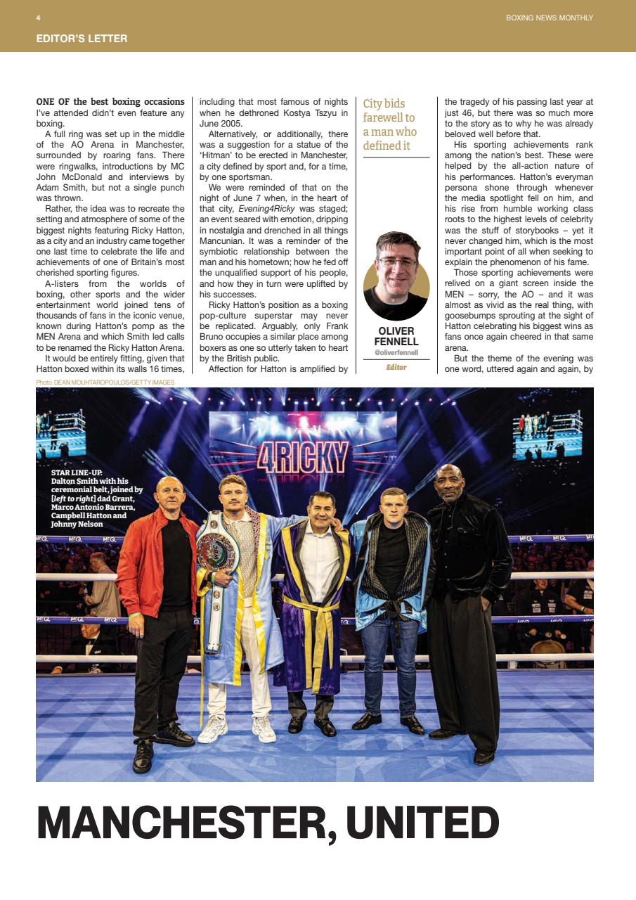 Boxing News Preview Pages