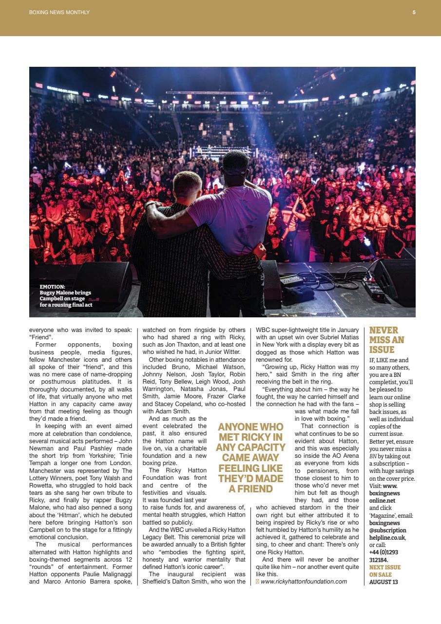 Boxing News Preview Pages
