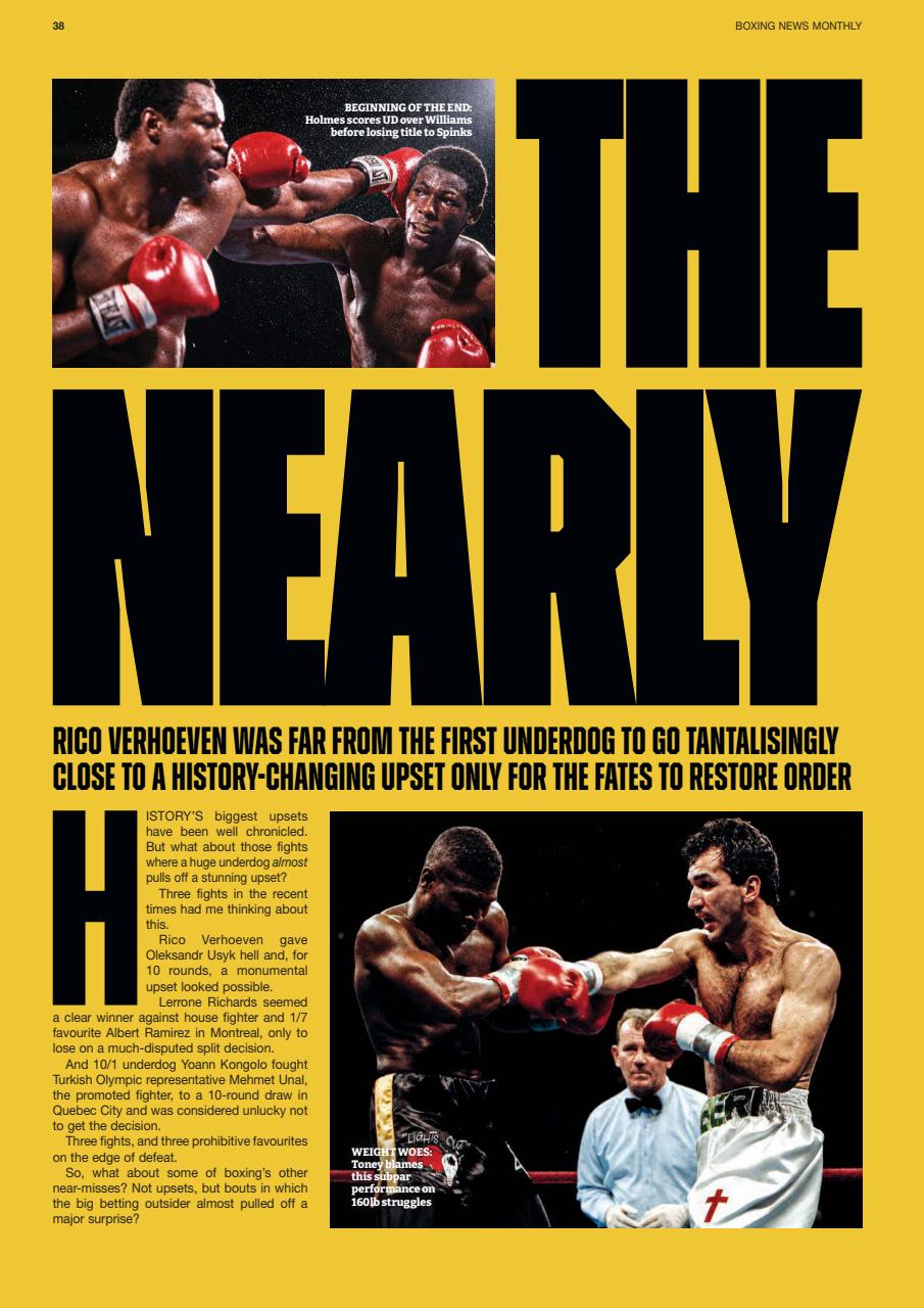 Boxing News Preview Pages