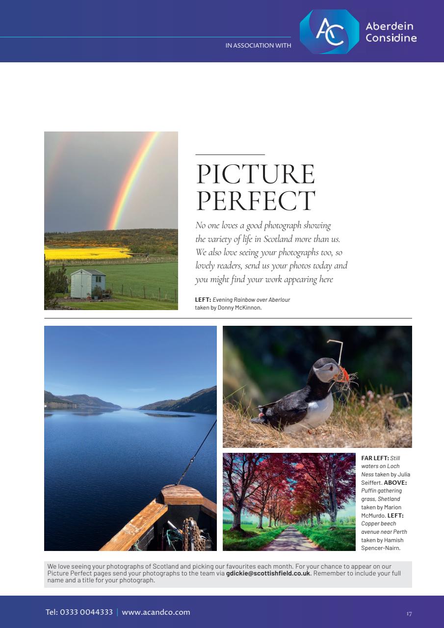 Scottish Field Preview Pages