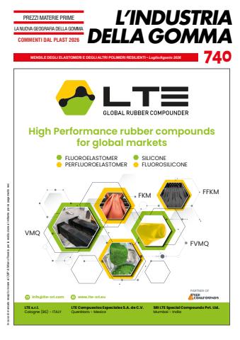 L’industria della Gomma issue Luglio/Agosto