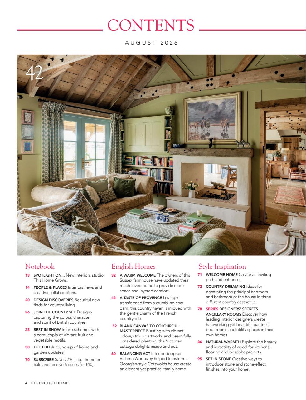 The English Home Preview Pages