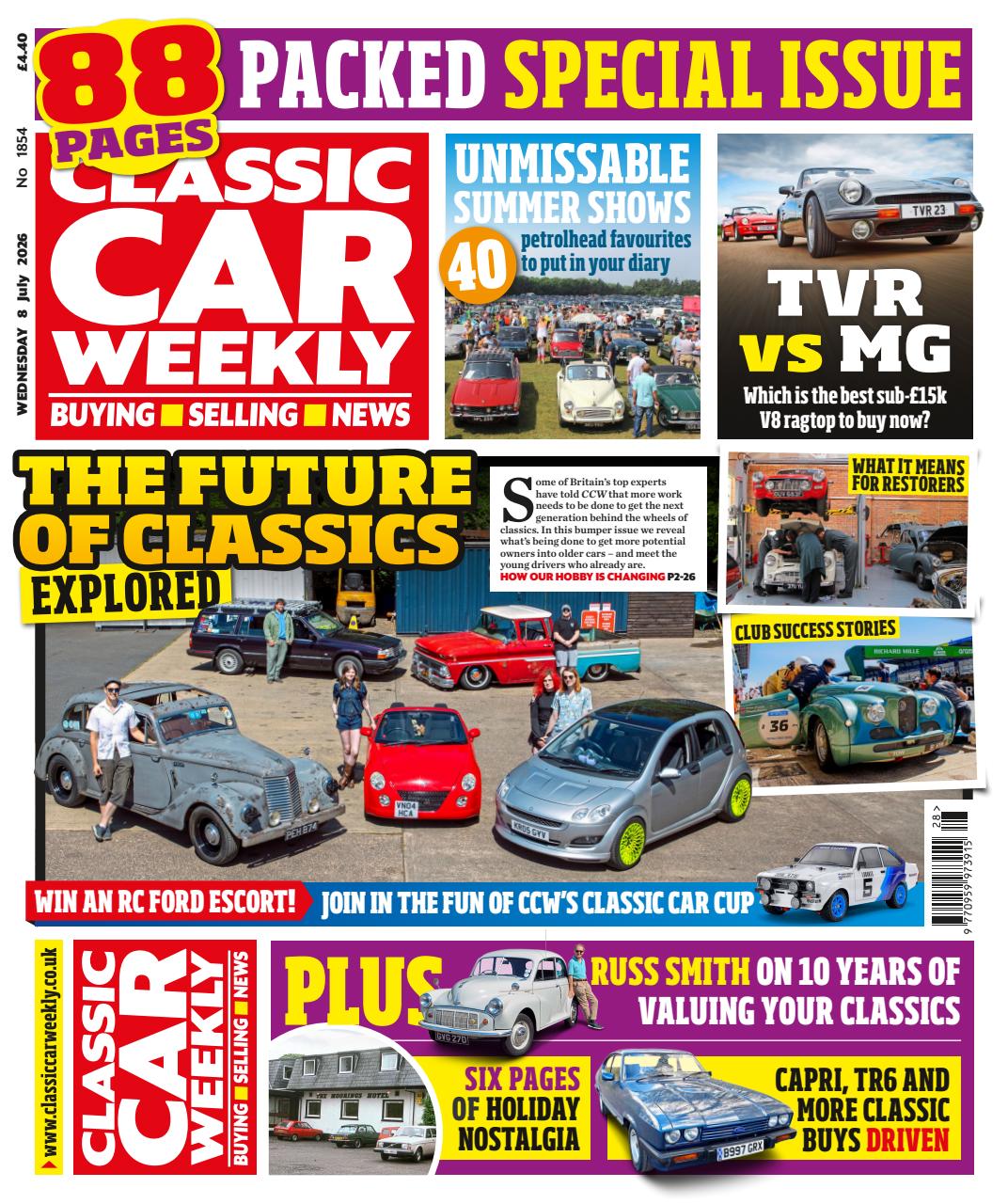 Classic Car Weekly Preview Pages