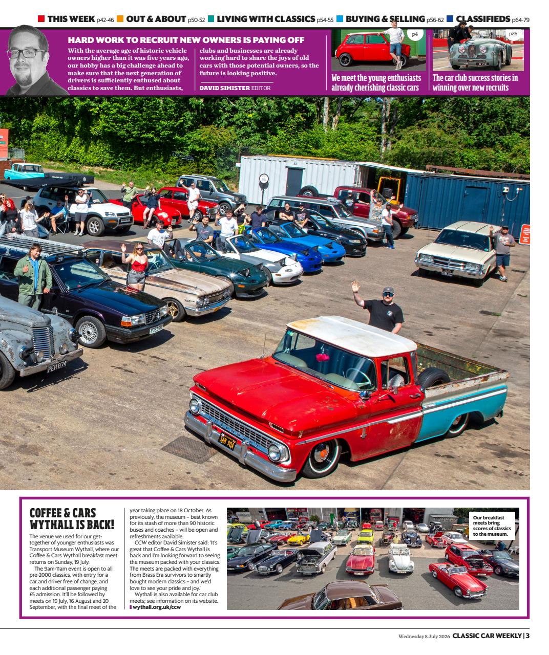 Classic Car Weekly Preview Pages