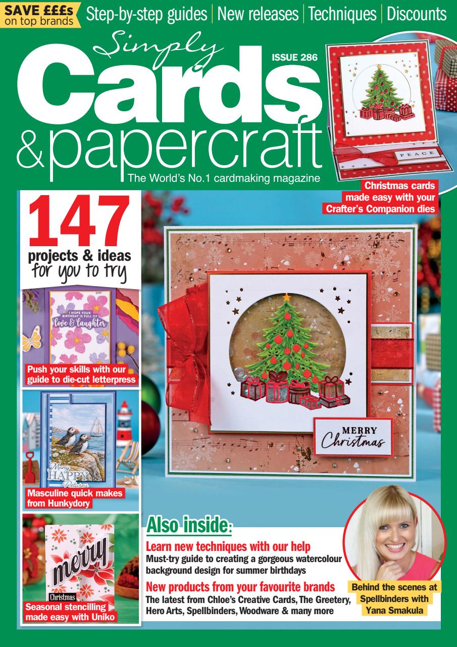 Simply Cards & Papercraft Preview Pages