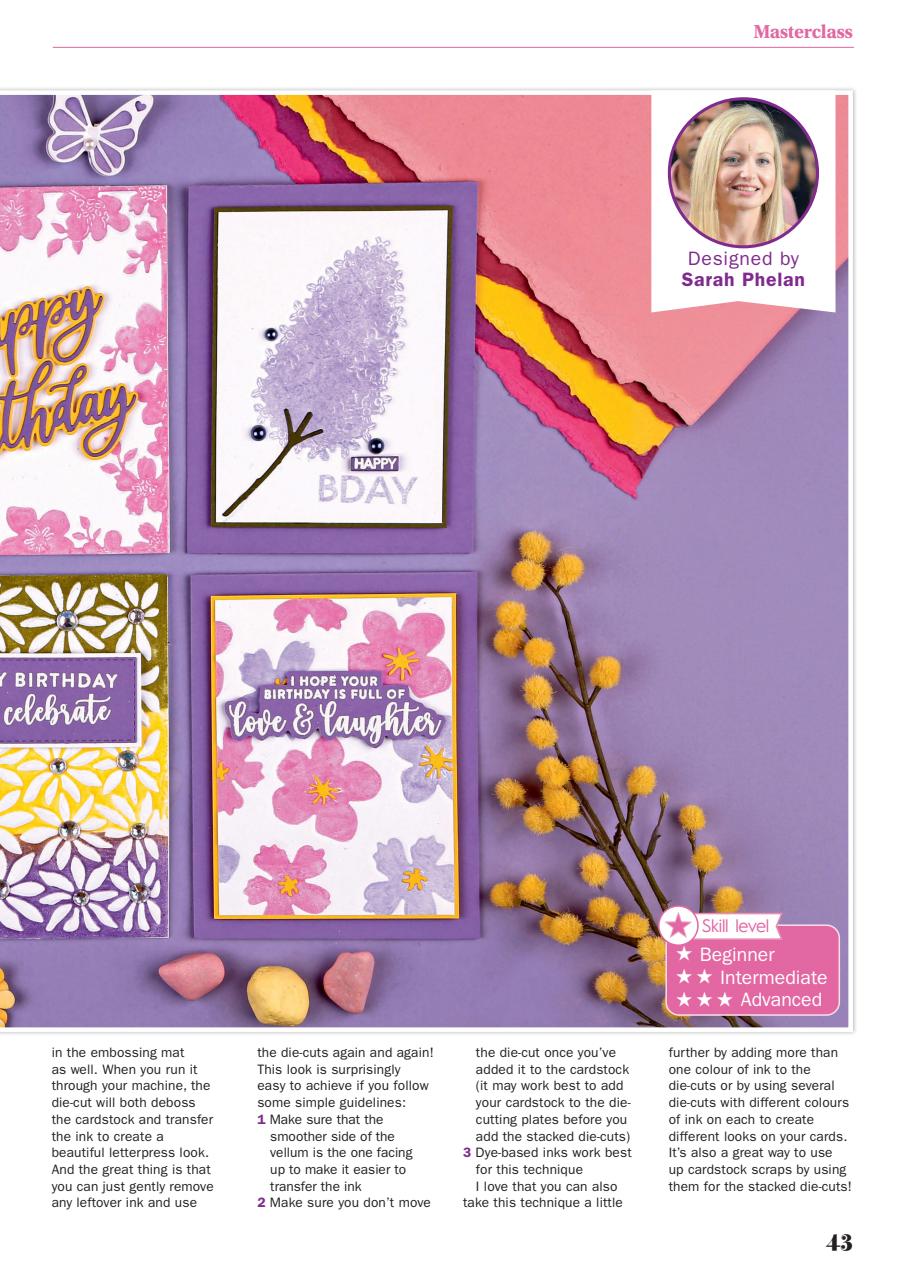 Simply Cards & Papercraft Preview Pages