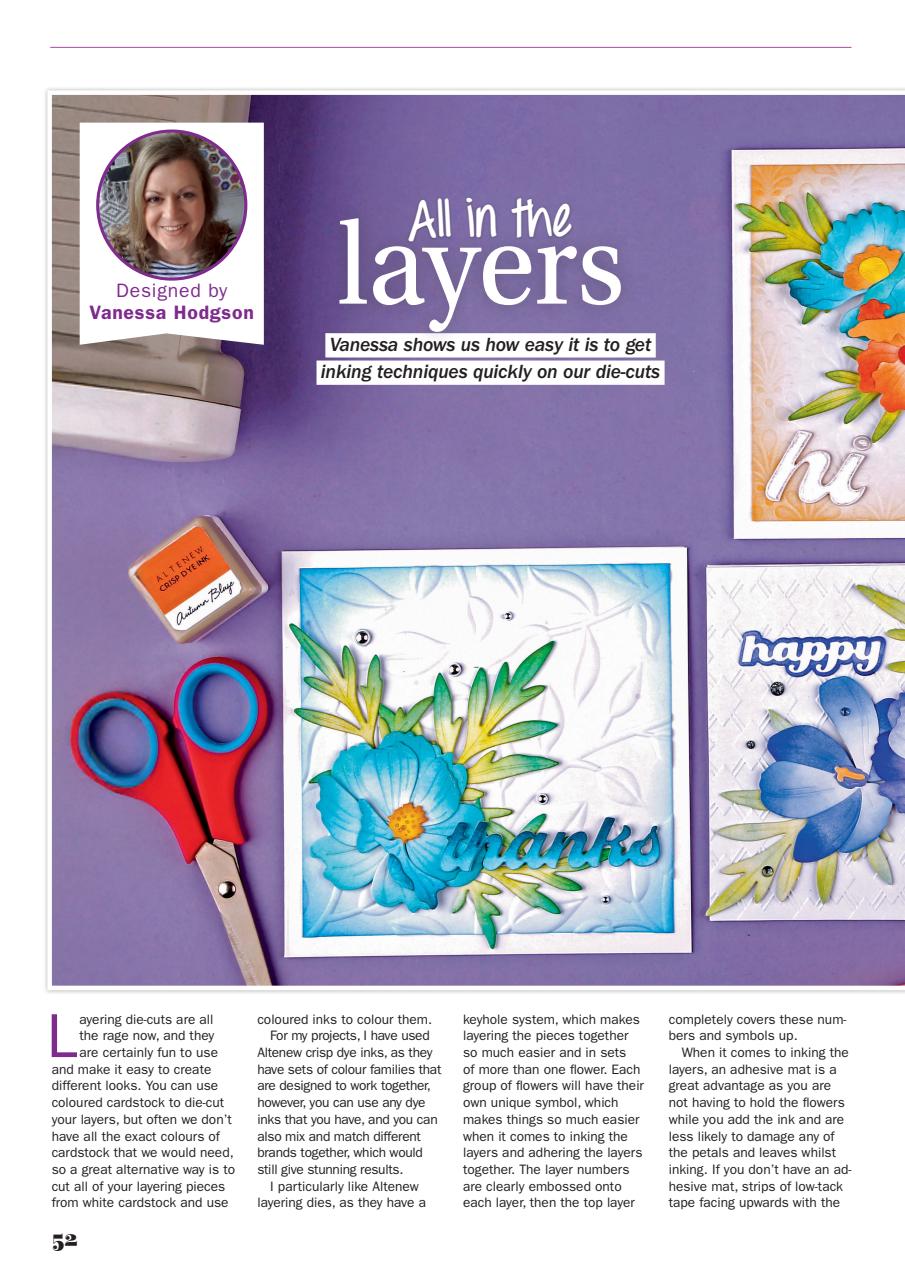 Simply Cards & Papercraft Preview Pages