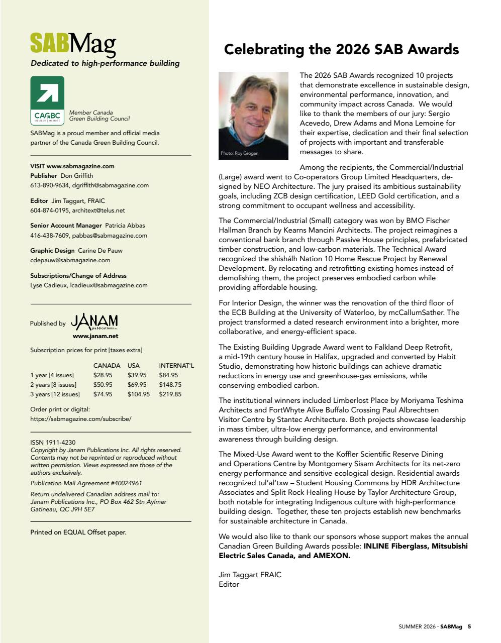 SABMag Preview Pages