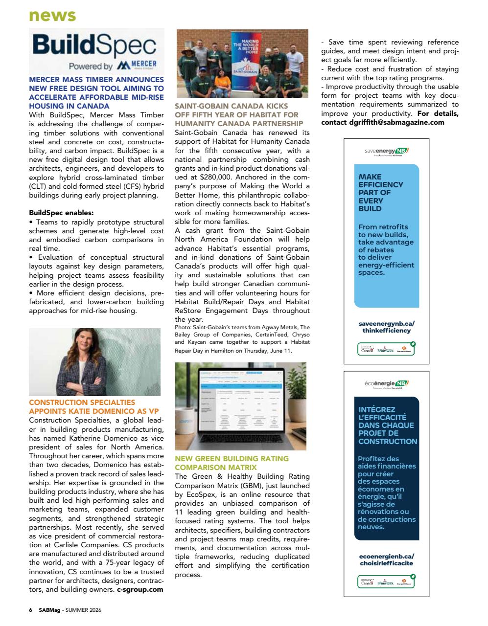 SABMag Preview Pages