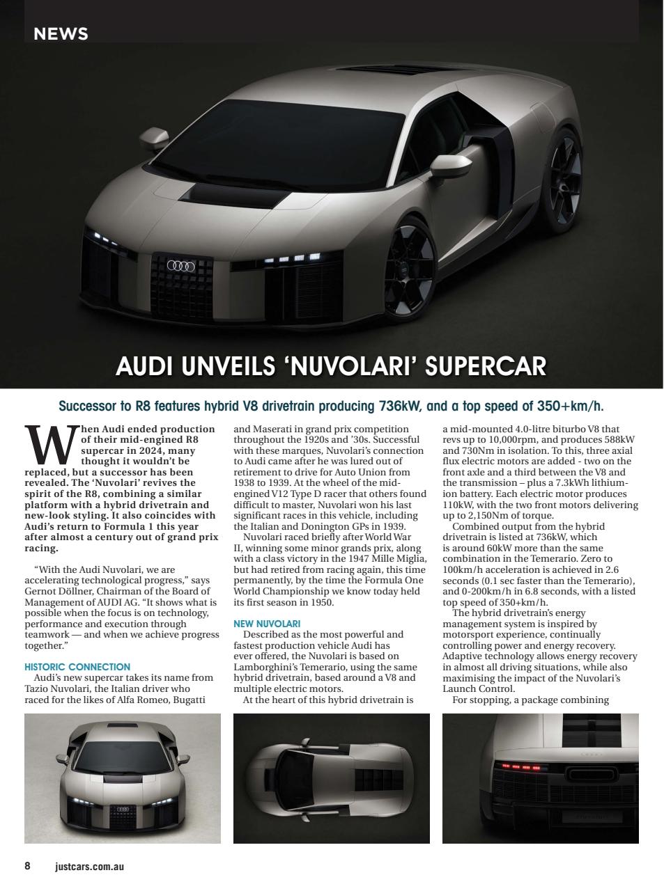 JUST CARS Preview Pages
