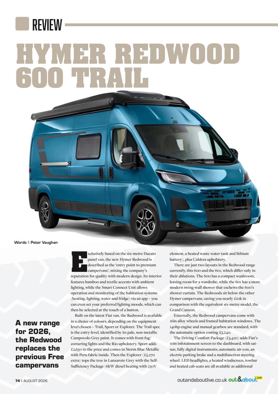 Campervan Preview Pages