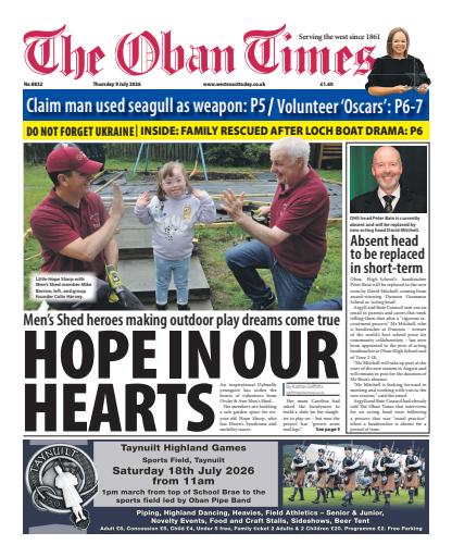 The Oban Times & Lochaber Times issue 