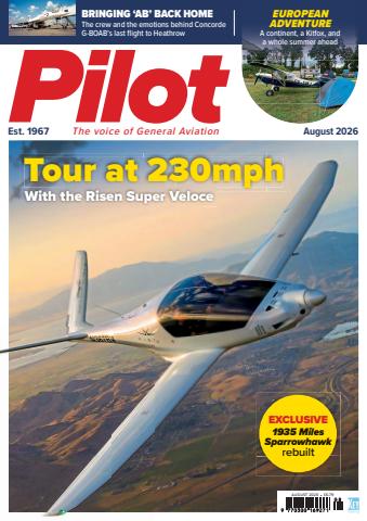 Pilot issue August 2026