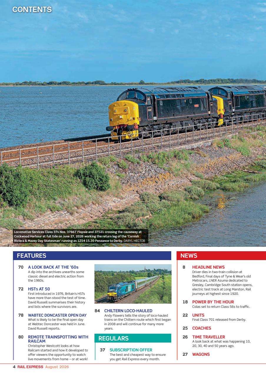 Rail Express Preview Pages