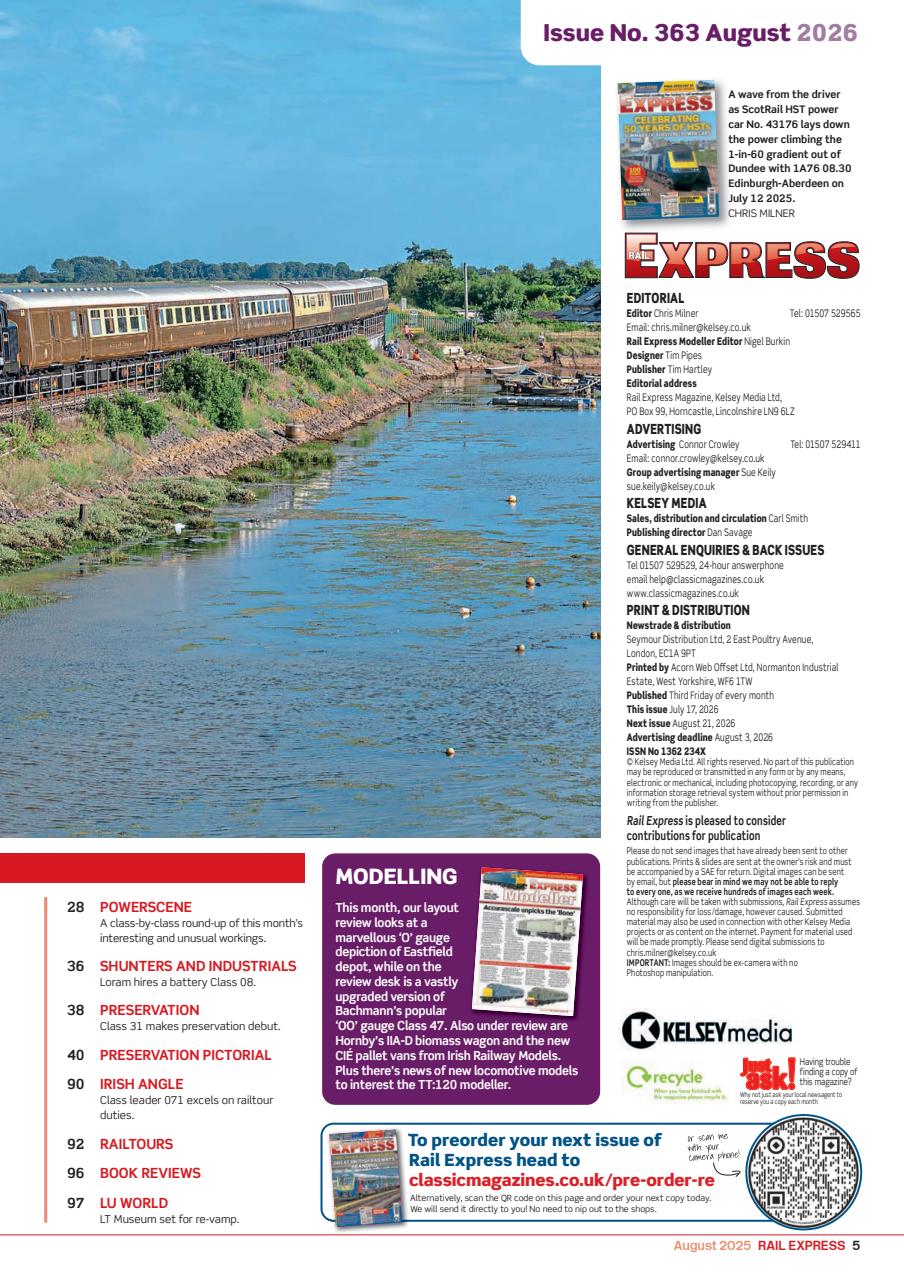 Rail Express Preview Pages